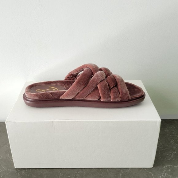 $98 *NEW* SAM EDELMAN VAUGN WOVEN SLIDE SANDAL - Picture 9 of 9